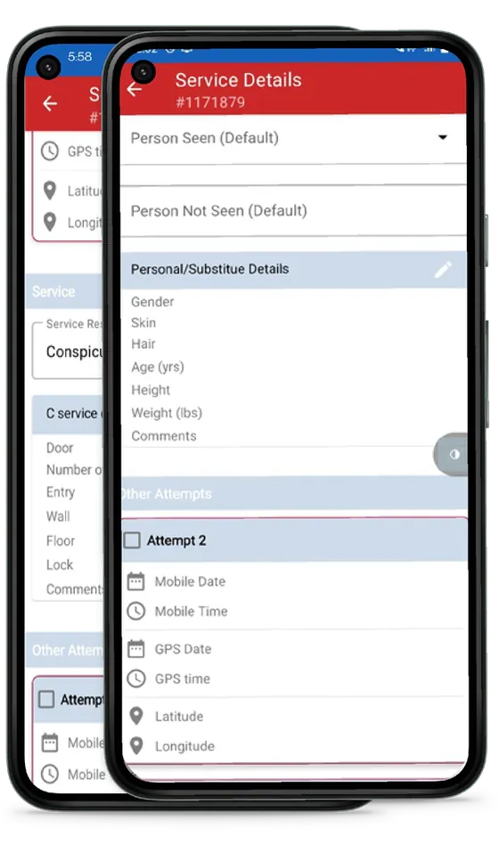 Mobile app: describe people, places, and things